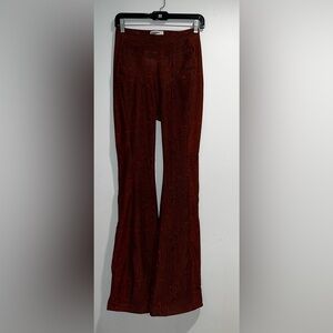 MISTRESS ROCKS Say When Mesh trousers in brown